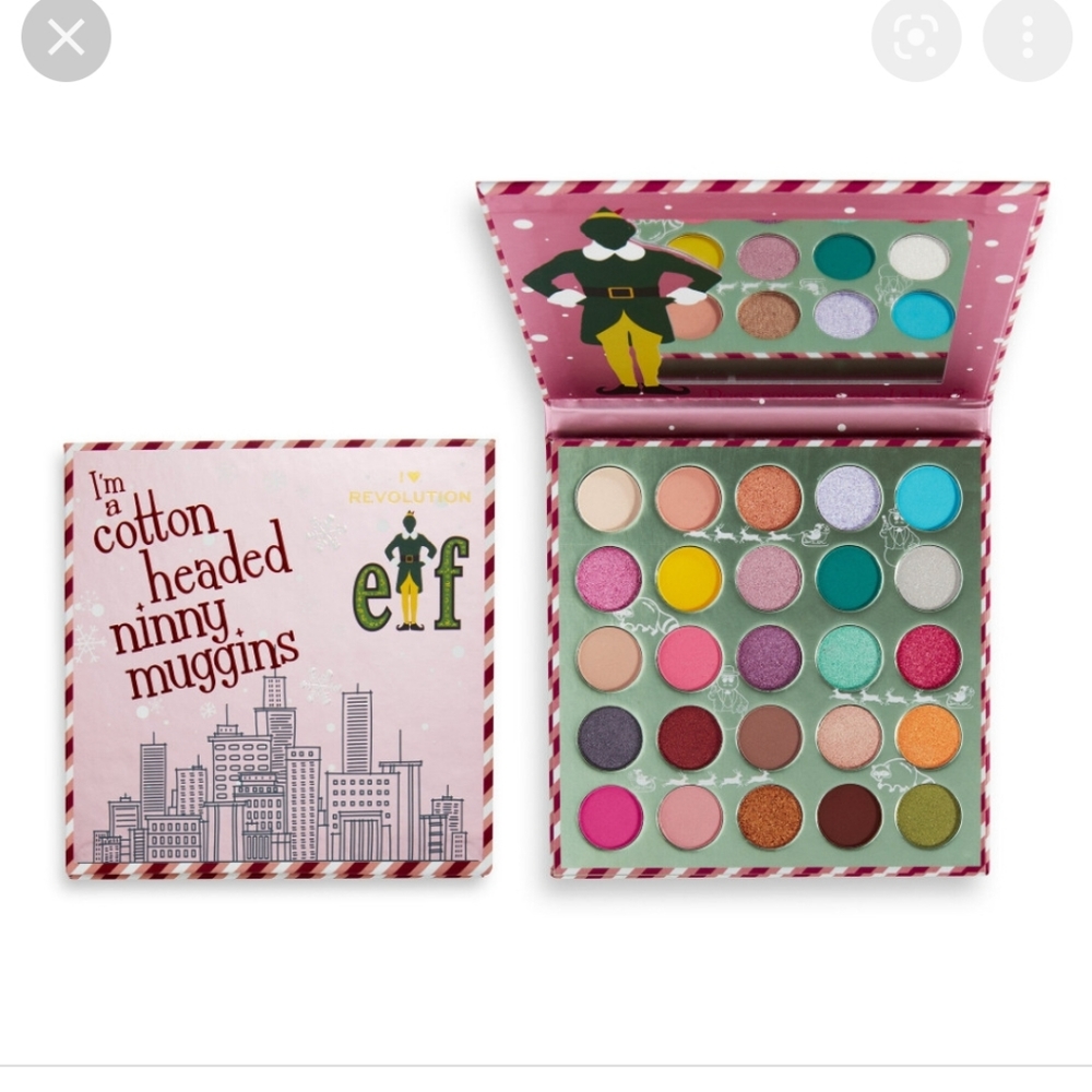 I❤REVOLUTION ELF: I'M A COTTON HEADED NINNY  MUGGINS PALETTE
